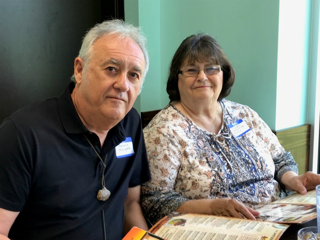 Jeanette Constantine Morgan & husband Dennis Morgan